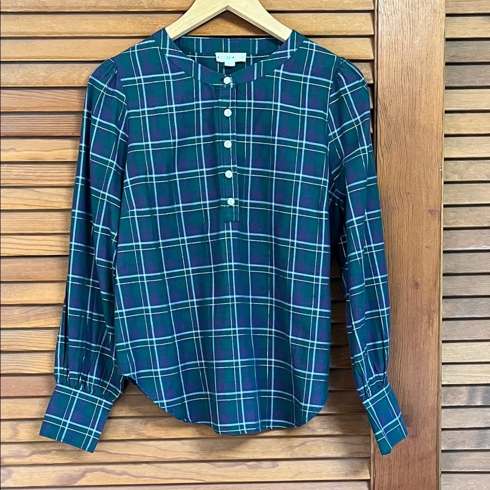 Roller Rabbit Plaid Top